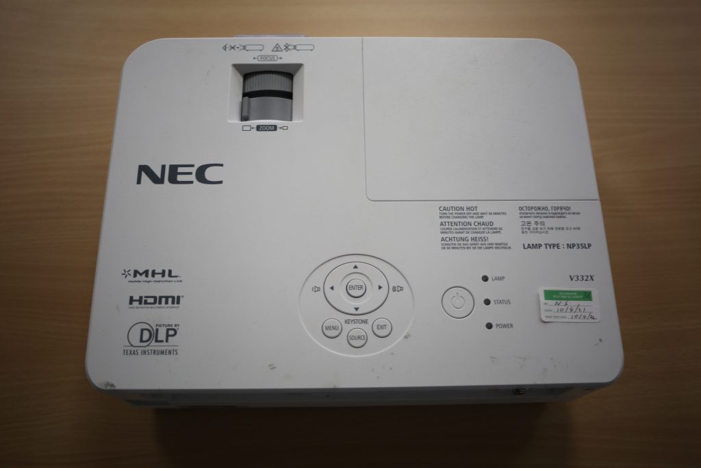 NEC V332X projector Singleton Medical